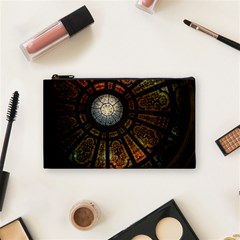 Art Ceiling Dome Pattern Cosmetic Bag (small) by Wegoenart