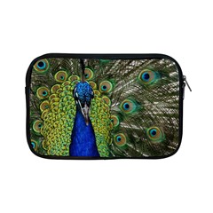 Peacock Close Up Plumage Bird Head Apple Ipad Mini Zipper Cases by Wegoenart