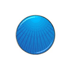 Blue Rays Background Image Hat Clip Ball Marker (10 Pack) by Wegoenart