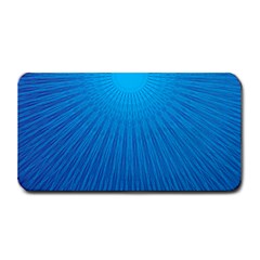 Blue Rays Background Image Medium Bar Mats by Wegoenart