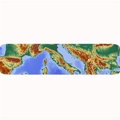 Italy Alpine Alpine Region Map Large Bar Mats by Wegoenart