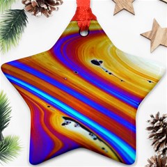 Soap Bubble Color Colorful Ornament (star) by Wegoenart