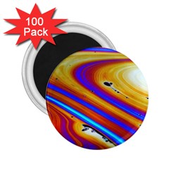 Soap Bubble Color Colorful 2 25  Magnets (100 Pack)  by Wegoenart