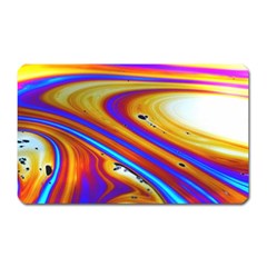 Soap Bubble Color Colorful Magnet (rectangular) by Wegoenart