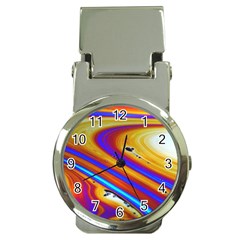 Soap Bubble Color Colorful Money Clip Watches by Wegoenart