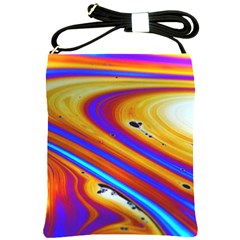 Soap Bubble Color Colorful Shoulder Sling Bag by Wegoenart