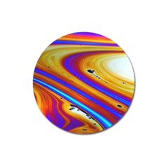 Abstract Architecture Background Magnet 3  (round) by Wegoenart