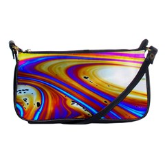 Abstract Architecture Background Shoulder Clutch Bag by Wegoenart