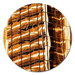 Abstract Architecture Background Magnet 5  (Round) Front