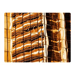 Abstract Architecture Background Double Sided Flano Blanket (mini)  by Wegoenart