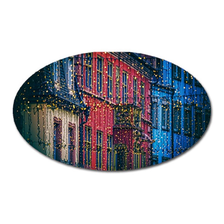 Lichterkette Christmas Decorations Oval Magnet