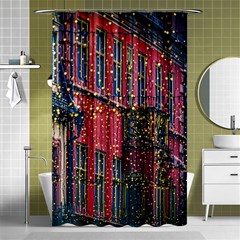 Lichterkette Christmas Decorations Shower Curtain 48  X 72  (small)  by Wegoenart