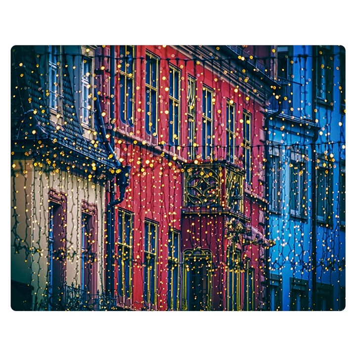 Lichterkette Christmas Decorations Double Sided Flano Blanket (Medium) 