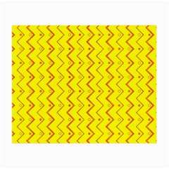 Yellow Background Abstract Small Glasses Cloth by Wegoenart