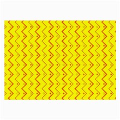 Yellow Background Abstract Large Glasses Cloth by Wegoenart