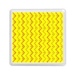 Yellow Background Abstract Memory Card Reader (square) by Wegoenart