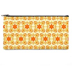 Background Floral Forms Flower Pencil Cases by Wegoenart