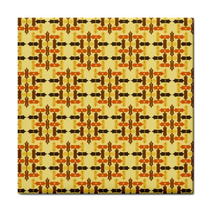 Abstract Background Vintage Tile Coasters