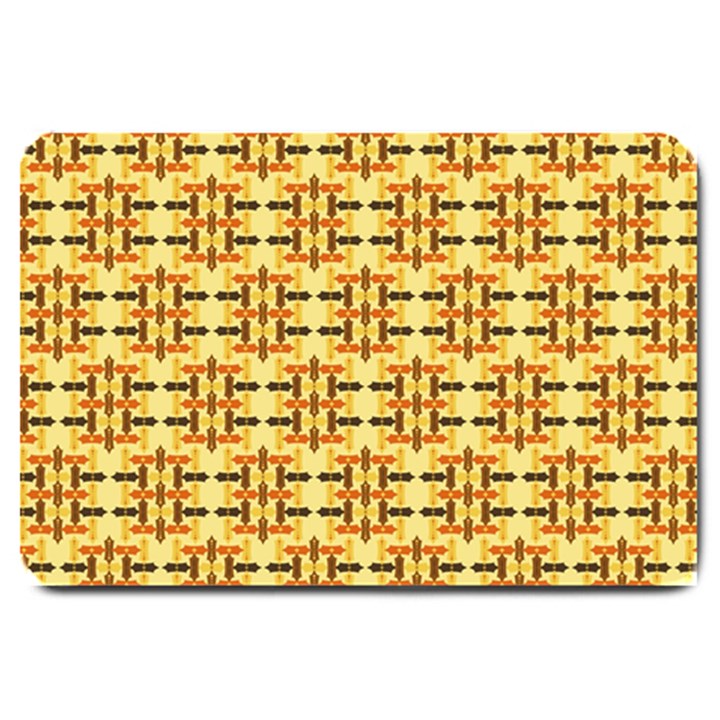 Abstract Background Vintage Large Doormat 