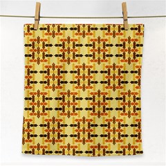 Abstract Background Vintage Face Towel