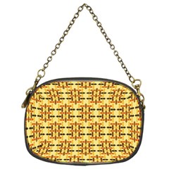 Abstract Background Vintage Chain Purse (One Side)