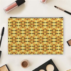 Abstract Background Vintage Cosmetic Bag (Large)