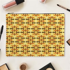 Abstract Background Vintage Cosmetic Bag (XL)