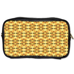 Abstract Background Vintage Toiletries Bag (One Side)