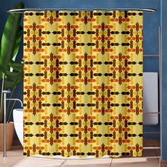 Abstract Background Vintage Shower Curtain 60  x 72  (Medium) 