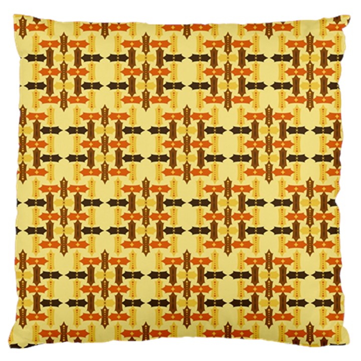 Abstract Background Vintage Large Cushion Case (One Side)