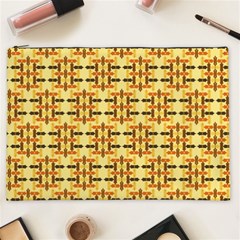 Abstract Background Vintage Cosmetic Bag (XXL)