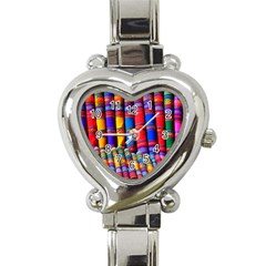 Substances Colorful Towels Scarf Heart Italian Charm Watch by Wegoenart