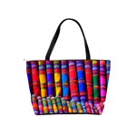 Substances Colorful Towels Scarf Classic Shoulder Handbag Back