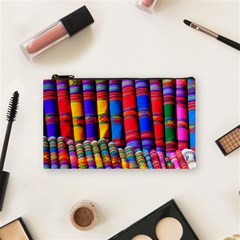 Substances Colorful Towels Scarf Cosmetic Bag (small)