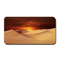 Desert Sun Landscape Sunset Dune Medium Bar Mats by Wegoenart