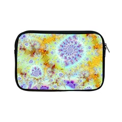 Golden Violet Sea Shells, Abstract Ocean Apple Ipad Mini Zipper Case by DianeClancy