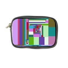 Fractal Gradient Colorful Infinity Art Coin Purse by Wegoenart