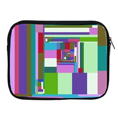 Fractal Gradient Colorful Infinity Art Apple Ipad 2/3/4 Zipper Cases by Wegoenart