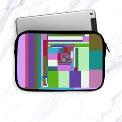 Fractal Gradient Colorful Infinity Art Apple Ipad Mini Zipper Cases by Wegoenart