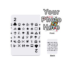 Icons Set Symbols Collection Playing Cards 54 (mini) by Wegoenart