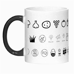 Vegan Vegetarian Icons Food Eat Morph Mugs by Wegoenart