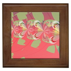 Fractal Gradient Colorful Infinity Framed Tiles