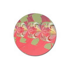 Fractal Gradient Colorful Infinity Magnet 3  (Round)