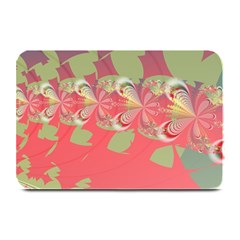 Fractal Gradient Colorful Infinity Plate Mats