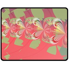 Fractal Gradient Colorful Infinity Fleece Blanket (Medium) 