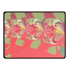 Fractal Gradient Colorful Infinity Fleece Blanket (Small)