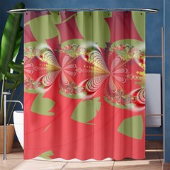 Fractal Gradient Colorful Infinity Shower Curtain 60  X 72  (medium)  by Wegoenart