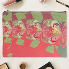 Fractal Gradient Colorful Infinity Cosmetic Bag (XXXL)