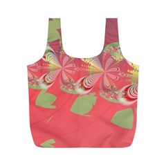 Fractal Gradient Colorful Infinity Full Print Recycle Bag (M)