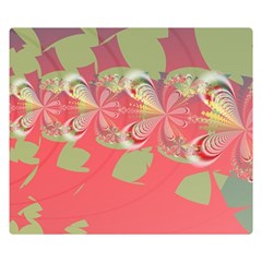 Fractal Gradient Colorful Infinity Double Sided Flano Blanket (Small) 